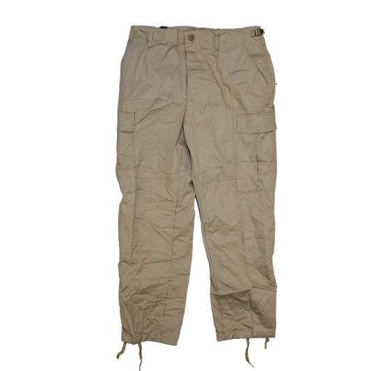 Propper Khaki BDU Trousers - Medium Short - Army & Outdoors - Combat Trousers