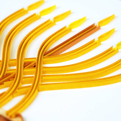 Quilled Modern Menorah Hanukkah Card