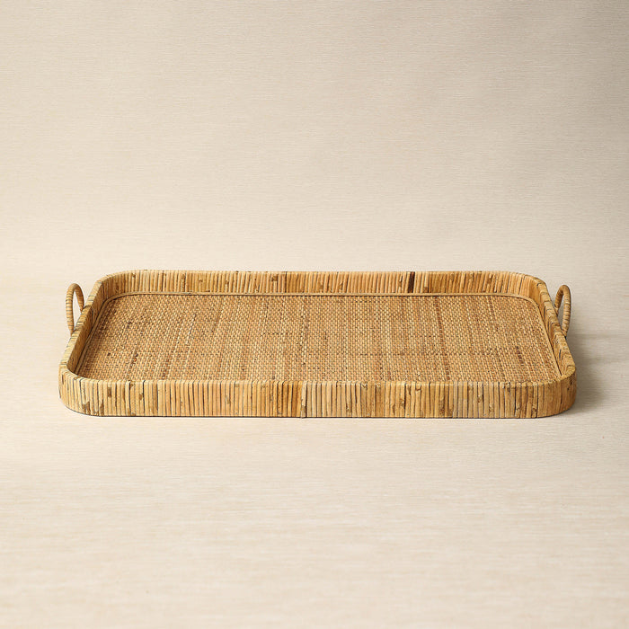 Rectangular Rattan Tray