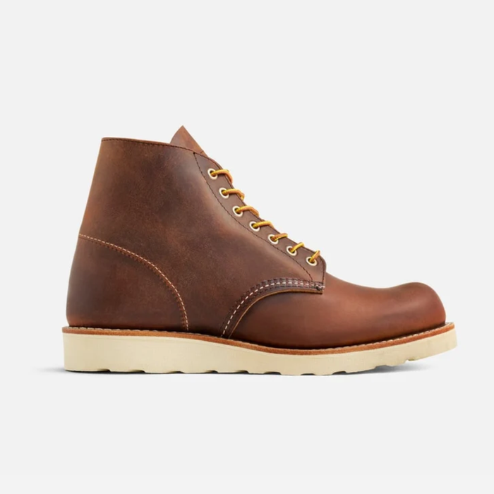 Red Wing 9111 Round Toe Boots - Copper Rough & Tough