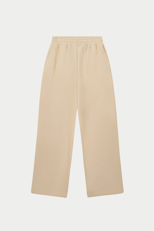 RELAXED TAPERED LEG JOGGERS - BUTTERMILK
