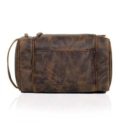 Rio Grande Leather Toiletry & Large Dopp Kit - Brown