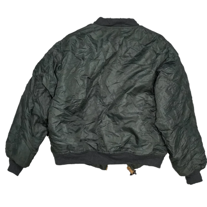 Rothco Olive MA-1 Flight Jacket - 2XLarge - Army & Outdoors - Flight Jackets