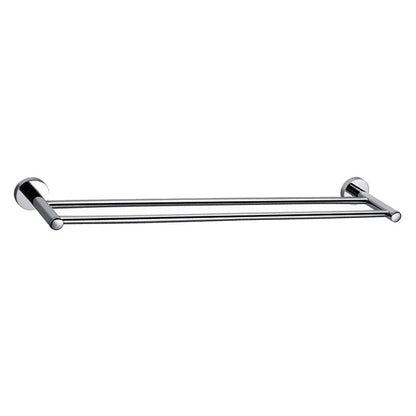 Novara 750 mm Double Towel Rail - Acqua Bathrooms