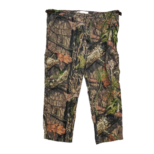 Rustic Ridge Mossy Oak Camo Ripstop Field Trousers - 2XLarge - Army & Outdoors - Combat Trousers
