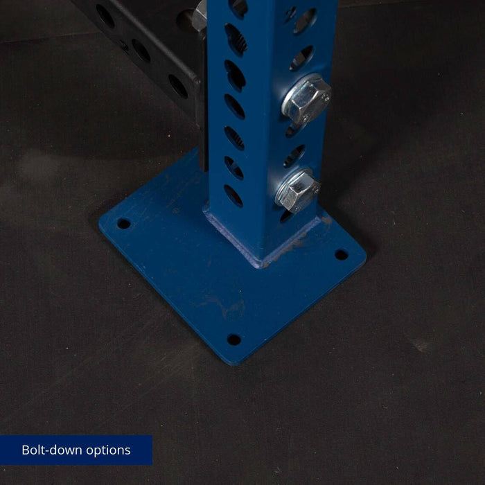 SCRATCH AND DENT - TITAN Series 100" Uprights - Navy - FINAL SALE