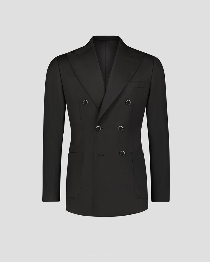 Southern Gents Doublebreasted Blazer - Black