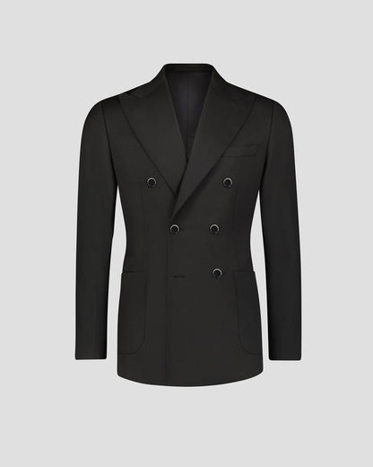 Southern Gents Doublebreasted Blazer - Black