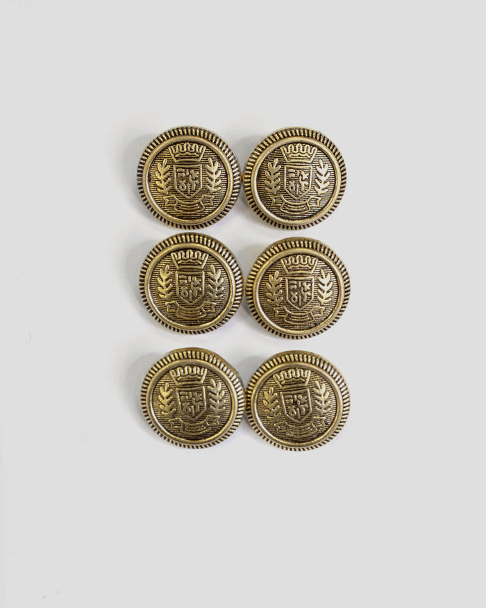 Southern Gents Brass Suit Buttons