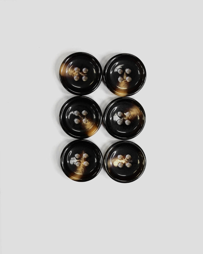 Southern Gents Button Pack - Dark Brown Horn