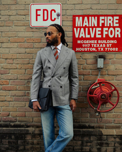 SG Double Breasted Blazer  – Houndstooth