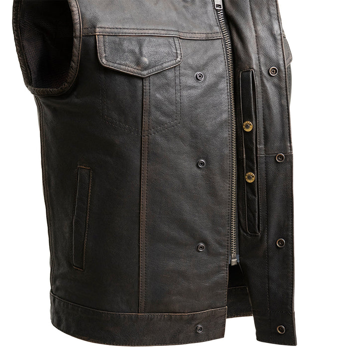 Sharp Shooter Vest Distressed: Features: