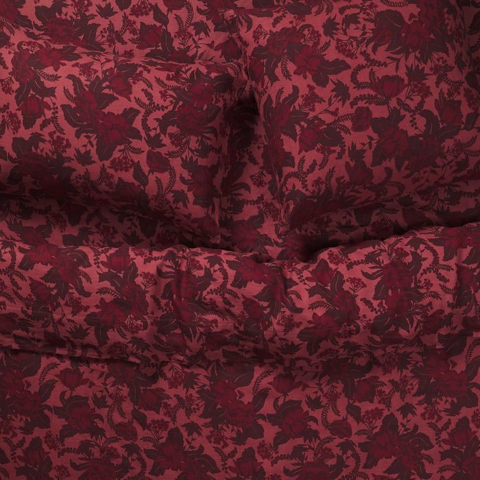 Sierra Linen Sheets - Terracotta Fitted Sheet / Queen