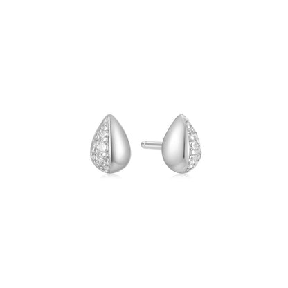 Silver Sparkling Puffy Spike Ear Jackets