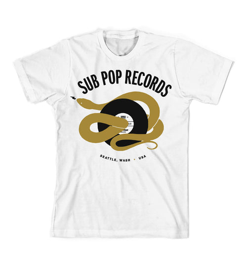 Snake White T-Shirt