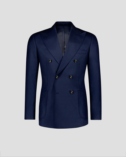 Southern Gents Double Breasted Blazer - Navy