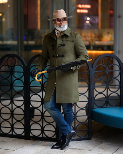Southern Gents Duffle Coat – Commander Green