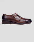 Southern Gents Hamilton Double Monkstrap - Dark Brown