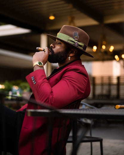 Southern Gents  James Fedora – Brown