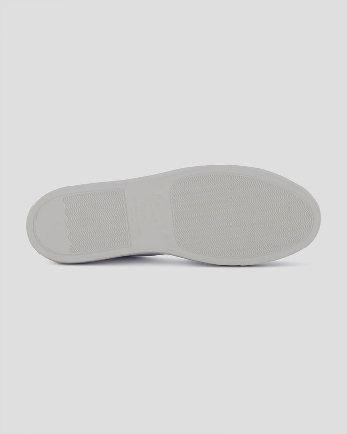 Southern Gents Mid Top Sneaker - White