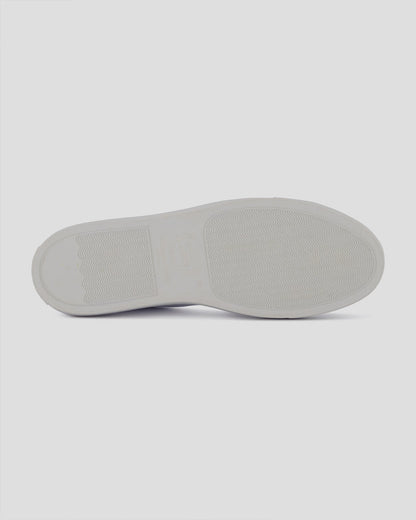 Southern Gents Mid Top Sneaker - White