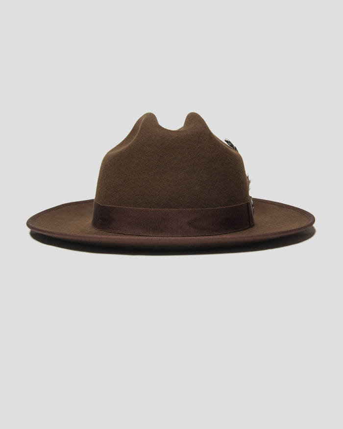 SG Miller Ranch Fedora - Chocolate