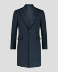 Southern Gents Single Breasted Coat - Navy