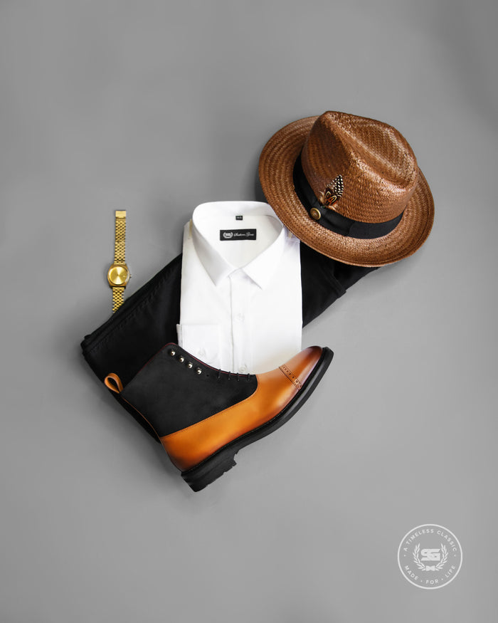 Southern Gents Trilby Fedora - Coffee