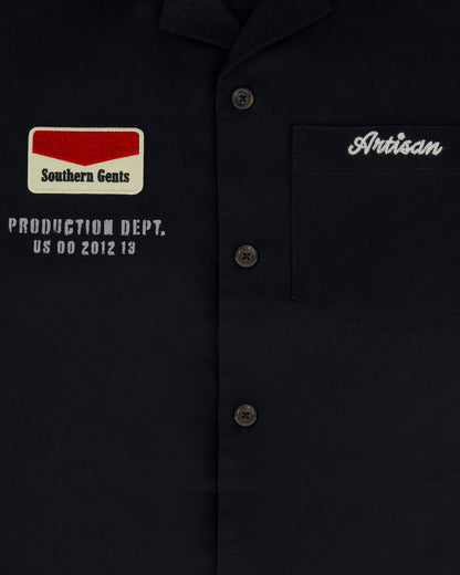 Southern Gents Mechanic Work Shirt - Black