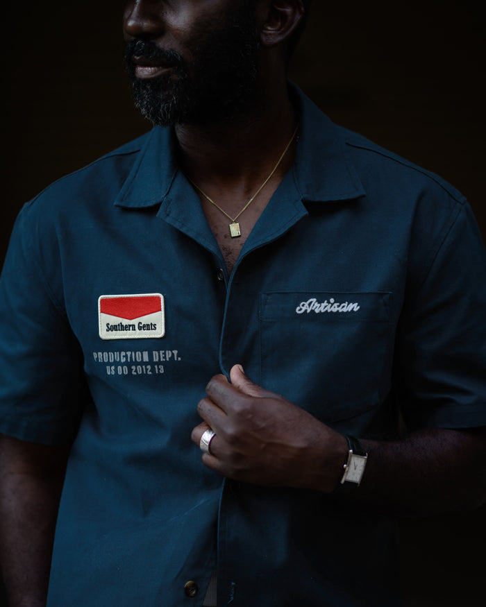 Southern Gents Utility Work Shirt - Navy