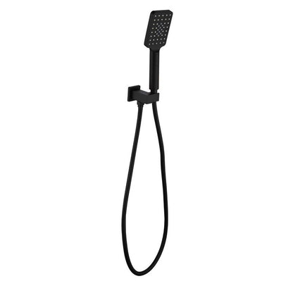 Messina Matte Black Hand Held Shower Rail - Acqua Bathrooms