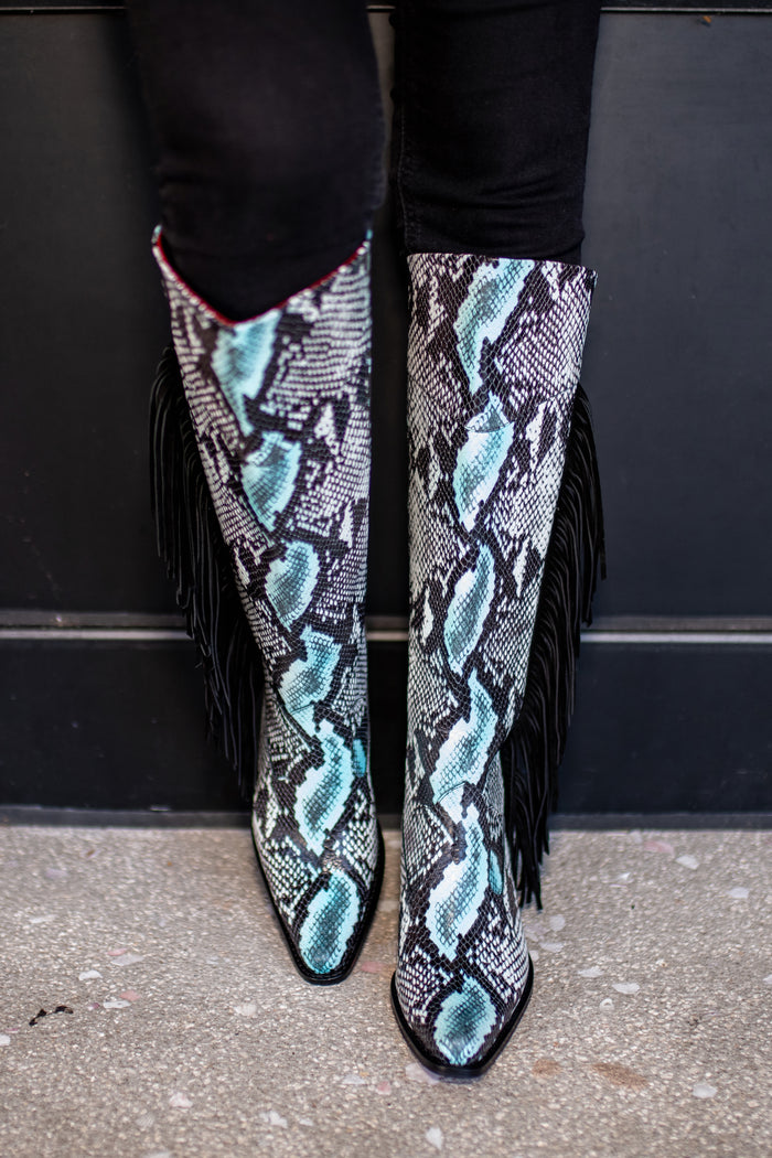 St. Tropez Fringe Tall Cowboy