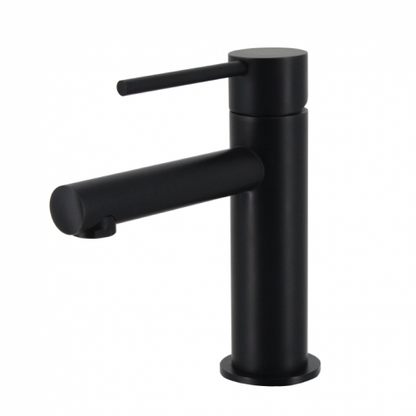 Star Mini Black Basin Mixer - Acqua Bathrooms