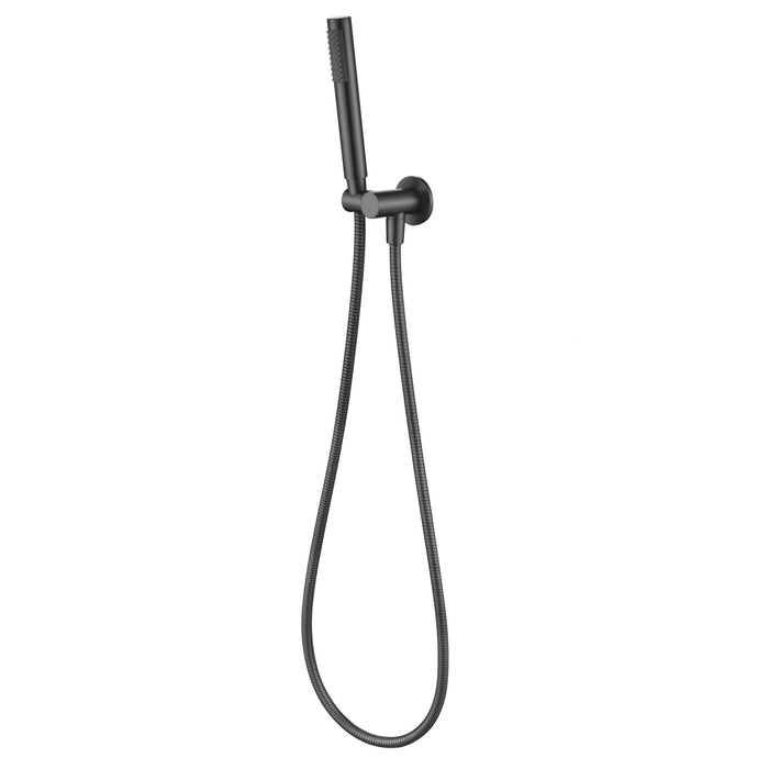 Star Mini Gun Metal Grey Hand Held Shower Set - Acqua Bathrooms
