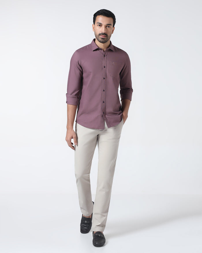 Stone Textured Khakis - Kary