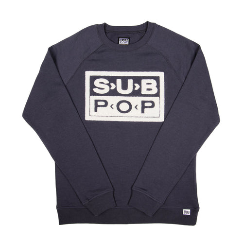 Sub Fuzz Sweatshirt Charcoal Grey w/White