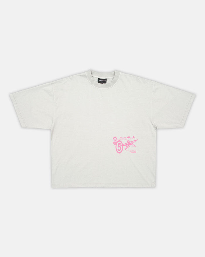 SUPERNOVA TEE PALE GREY - COLD CULTURE
