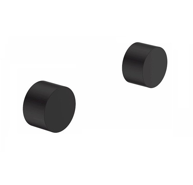 Tana Matte Black Wall Tap Set - Acqua Bathrooms