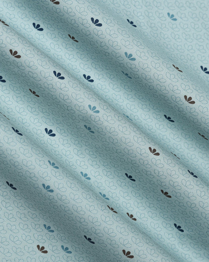 Teal Printed Shirt - Tobas
