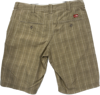 TheNorthFace Plaid Brown Shorts