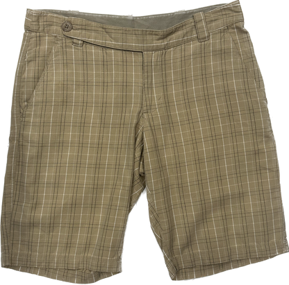 TheNorthFace Plaid Brown Shorts