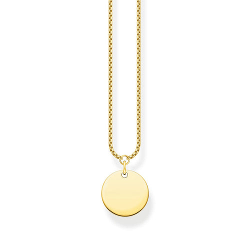 Thomas Sabo Necklace disc gold