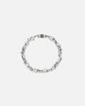 THORNS BRACELET - silver chain bracelet, flat lay - Cold Culture