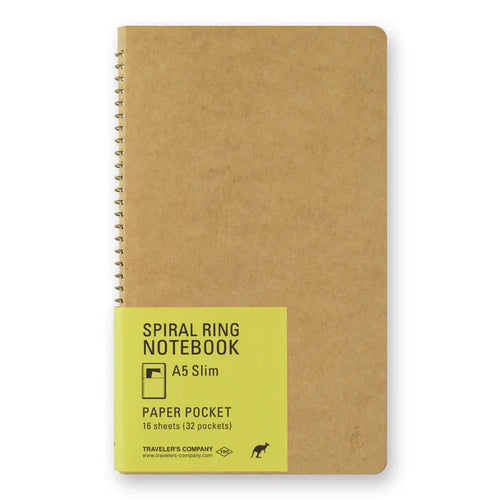 TRC Spiral A5 Slim Paper Pocket