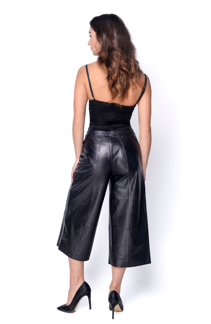 Trinity Leather Culottes