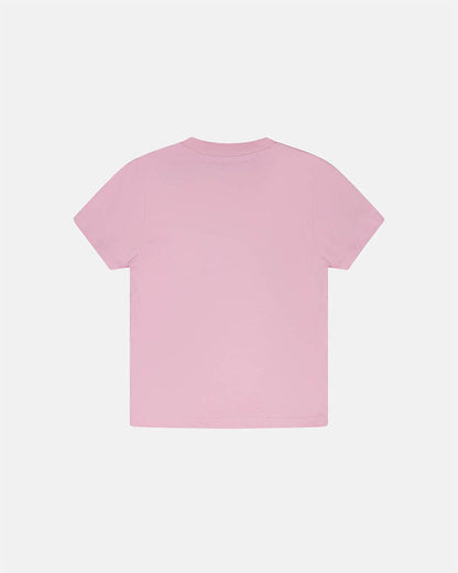 URBAN LEGACY TEE BABY PINK - baby pink graphic print tee, back view - Cold Culture