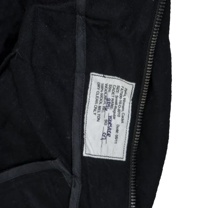 US Air Force Academy Women's Wool Cadet Parka - Small Regular - Army & Outdoors - Parkas