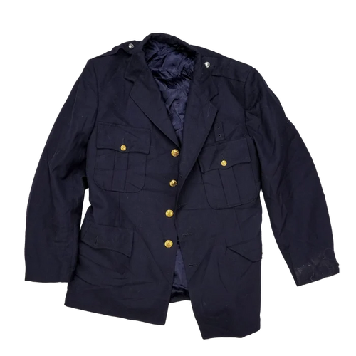 US Fire Department Service Dress Jacket - 46R, 2XLarge - Army & Outdoors - Great Coats