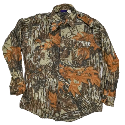 US Made Sports Afield Realtree Camo Field Shirt - Large - Army & Outdoors - Field Shirts