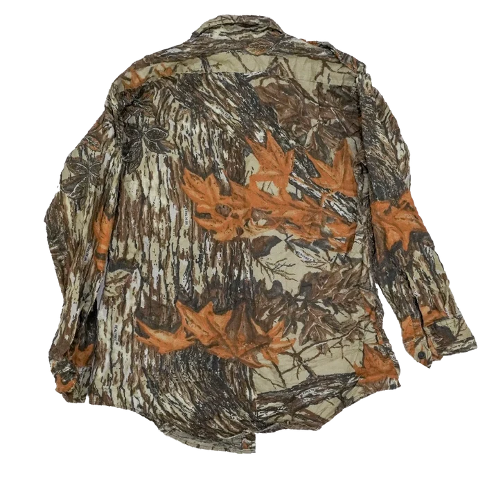 US Made Sports Afield Realtree Camo Field Shirt - Large - Army & Outdoors - Field Shirts